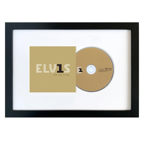 Framed Elvis Presley Elvis 30 #1 Hits Vinyl Album Art main image 0