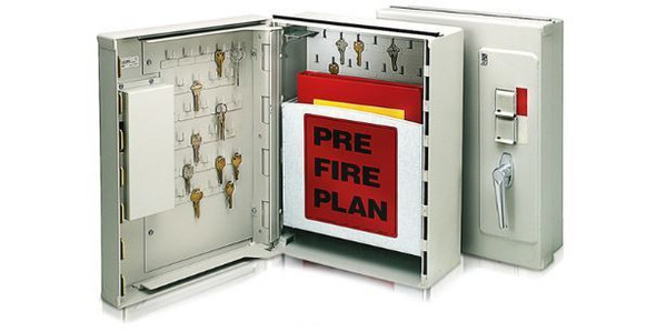 Knox Emergency Boxes provide onsite, high security storage for pre-fire plans, key storage, elevator drop keys, Haz-Mat data and other emergency items. Choose a size that fits your needs.