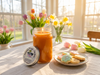 Pumpkin Caramel Crunch - Scented Natural Soy Wax Candle - 16 Oz Mason Jar
