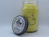 Lemongrass 'n' Verbena Citronella -- Sneaky Frog's Candles 16 Ounce Mason Jar, Yellow, Metal Lid Lemongrass 'n' Verbena Citronella -- Sneaky Frog's Candles 16 Ounce Mason Jar, Yellow, Metal Lid
