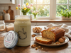 Banana Nut Bread - Scented Natural Soy Wax Candle - 16 Oz Mason Jar