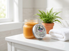Pumpkin Souffle (Orange) - Scented Natural Soy Wax Candle - 8 Oz Mason Jar