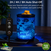 7-Color Underwater Themed Wax Melt Warmer with Timer & 4 Scented Wax Packs