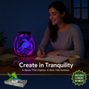 7-Color Ocean Themed Wax Melt Warmer with Timer & 4 Scented Wax Packs -- Fast, Free Priority Shipping