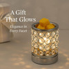 Crystal Glow Wax Melt Warmer & 4 Scented Wax Melt Packs