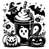 Kandle Koasters - Halloween Series - Scary Halloween Latte