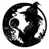 Kandle Koasters - Witches Series - Enchanting Witch with Crystal Spell Ball