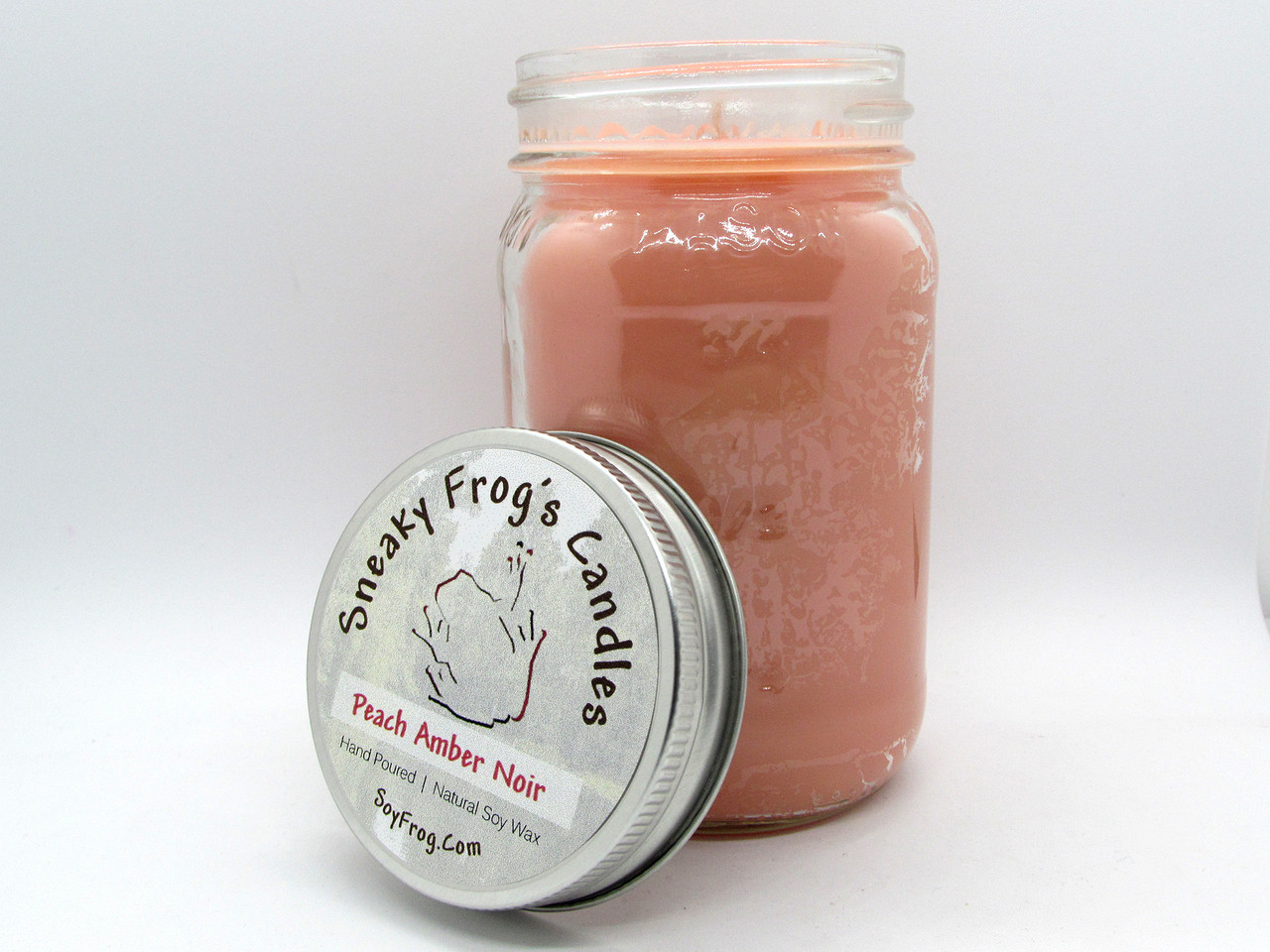 Sneaky Frog Candle