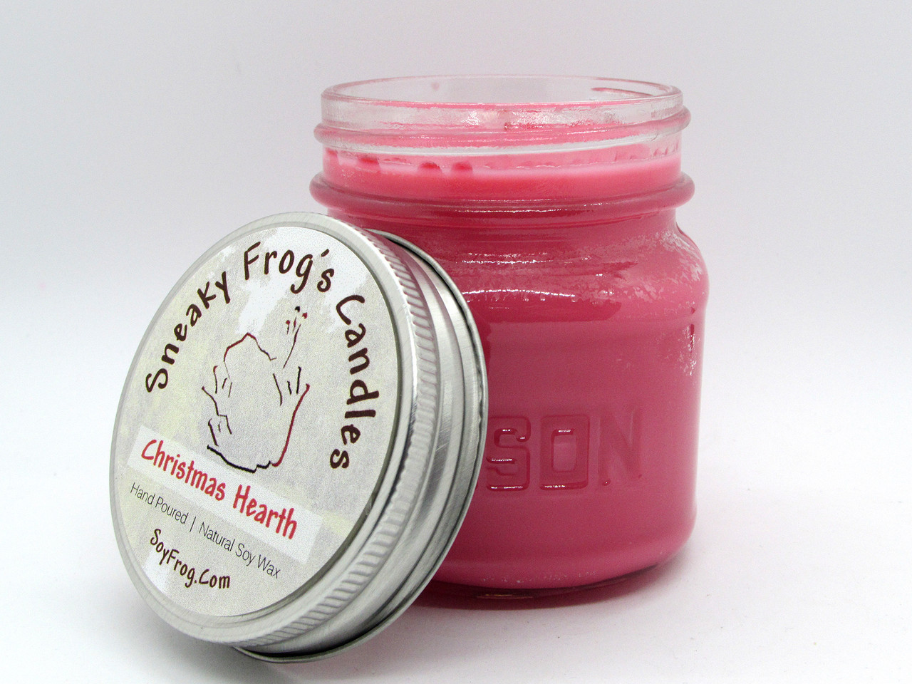 Christmas Hearth Scented Natural Soy Wax Candle