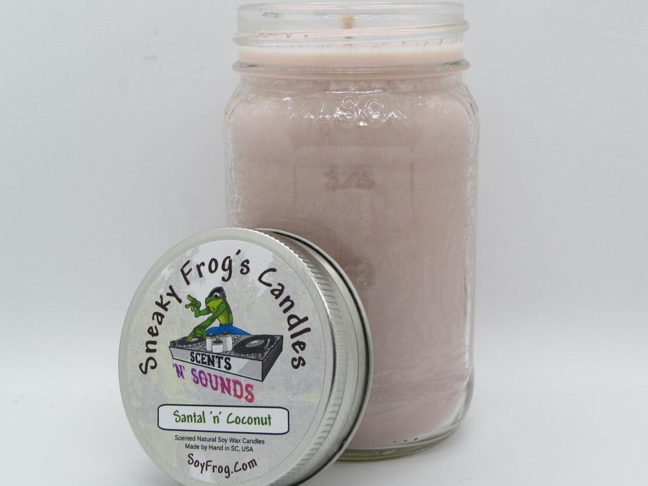 Sneaky Frog Santal 'n' Coconut Candle