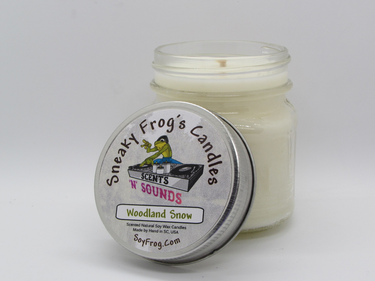 Sneaky Frog Candle