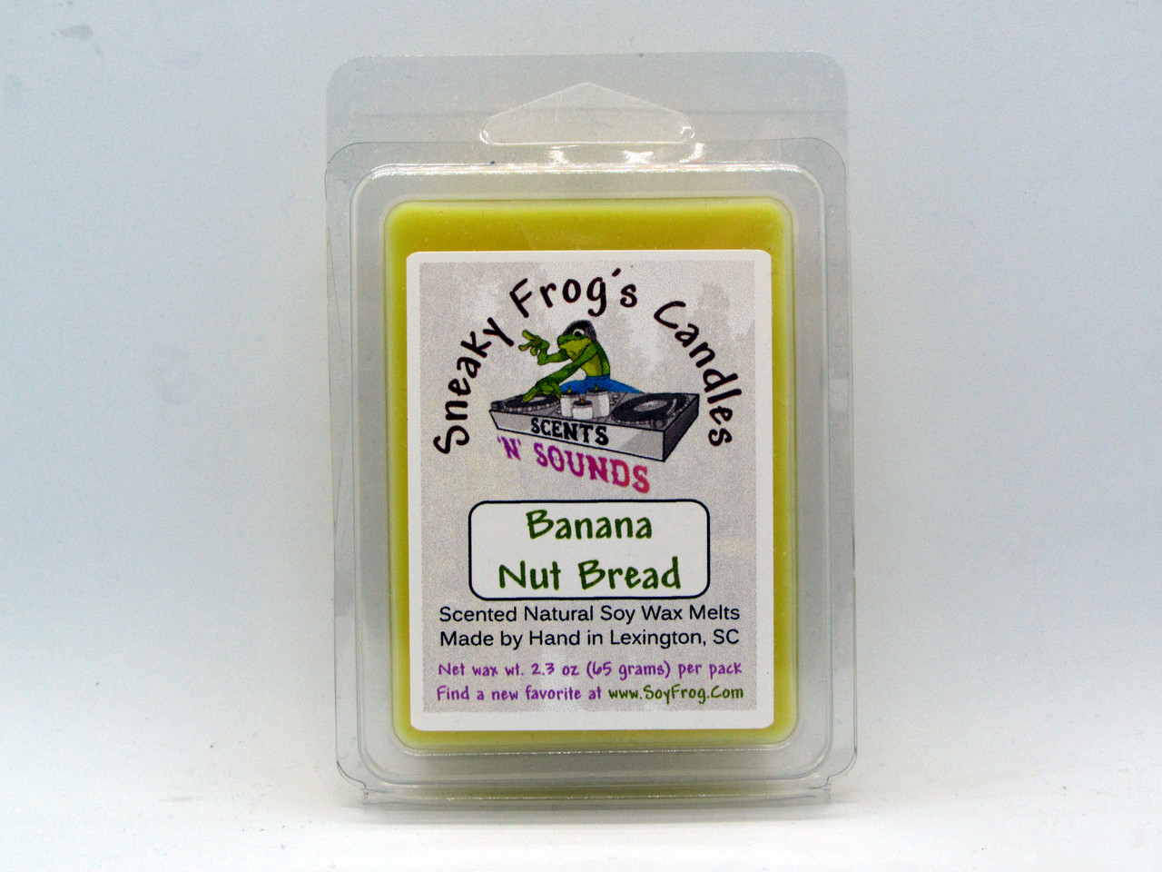 Banana Nut Bread Scented Soy Wax Melts -- Hand Poured