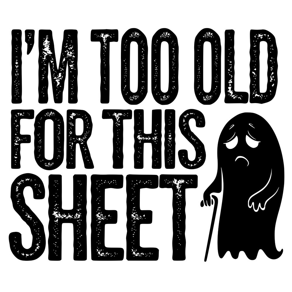Kandle Koasters - Halloween Series - Too Old for This Sheet