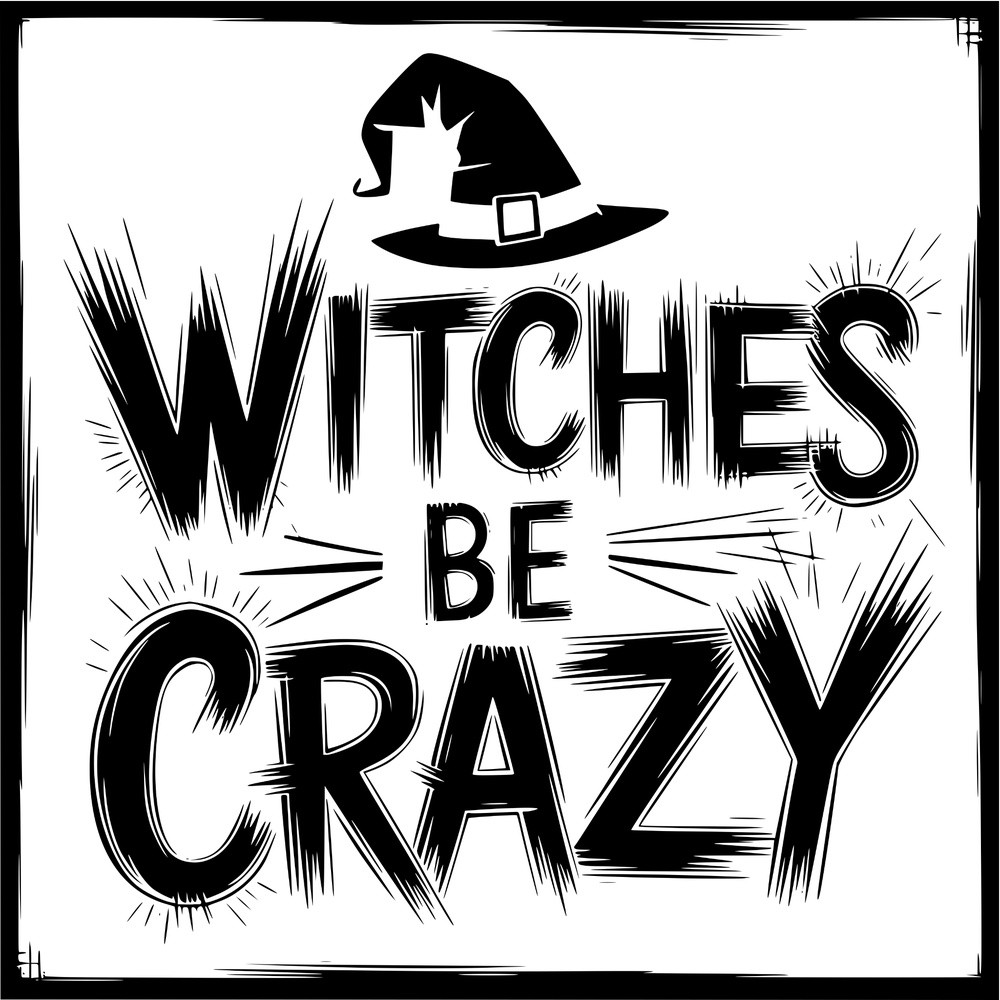 Kandle Koasters - Witch Humor - Witches Be Crazy