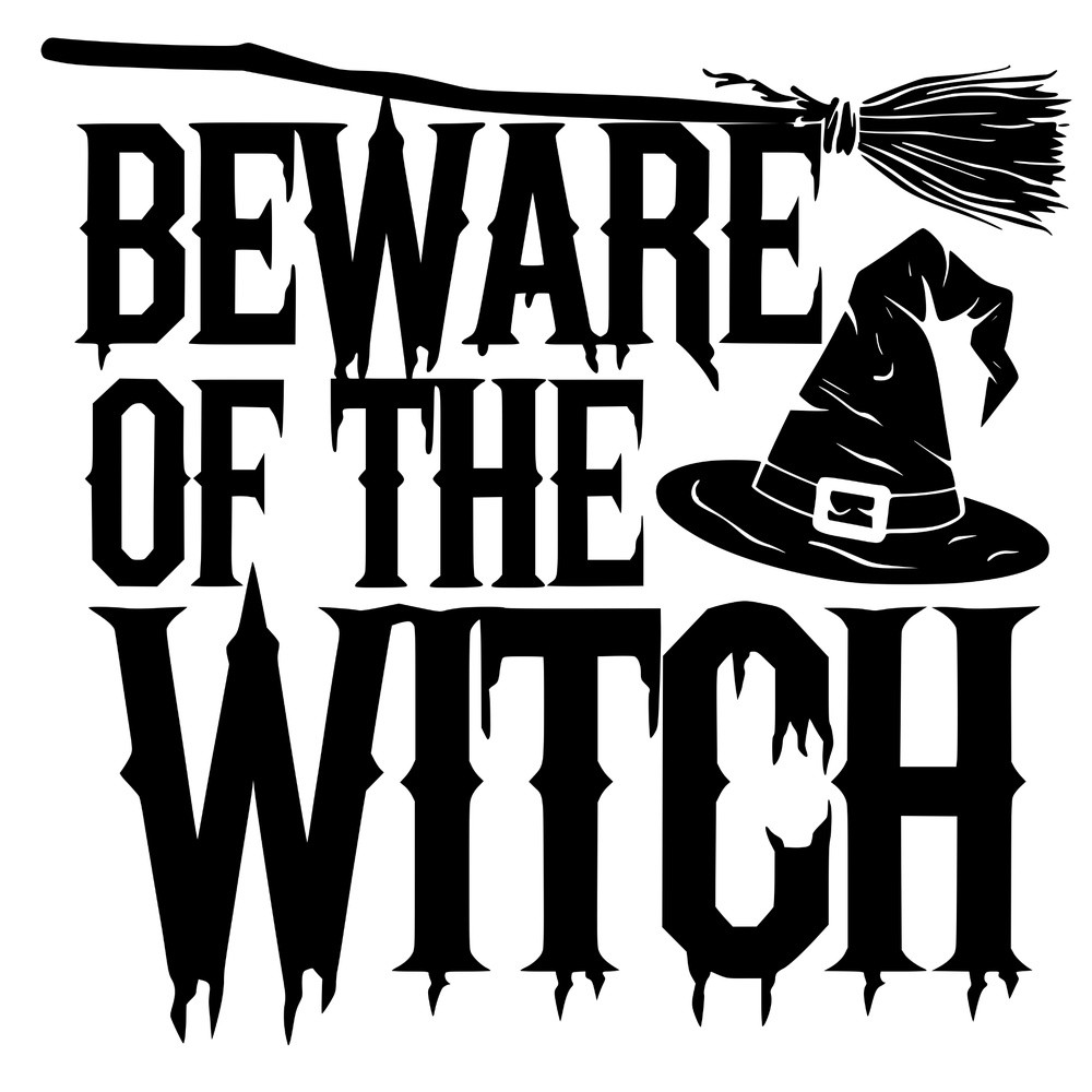 Kandle Koasters - Witches Series - Beware of the Witch