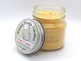 Orange 'n' Coconut - Scented Natural Soy Wax Candle - 8 Oz Mason Jar