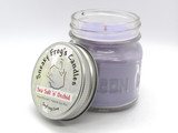 Sea Salt 'n' Orchid - Scented Natural Soy Wax Candle - 8 Oz Mason Jar