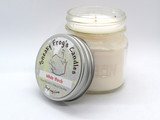 White Birch - Scented Natural Soy Wax Candle - 8 Oz Mason Jar