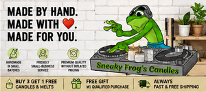 Sneaky Frog's Natural Soy Wax Candles