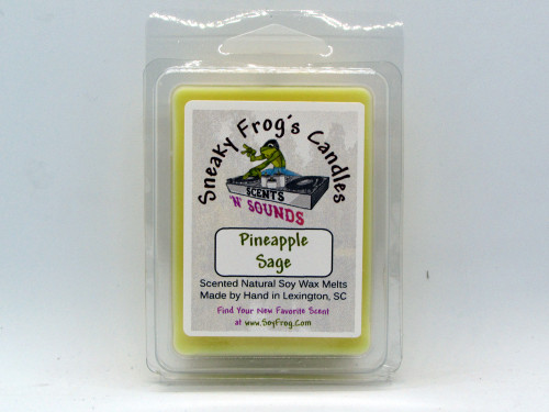 Pineapple Sage Scented Soy Wax Melts -- Hand Poured