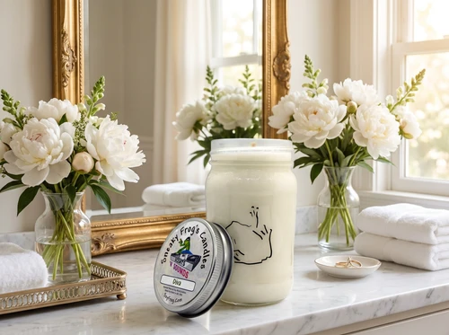 Diva - Scented Natural Soy Wax Candle - 16 Oz Mason Jar