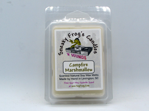 Campfire Marshmallow Scented Soy Wax Melts -- Hand Poured