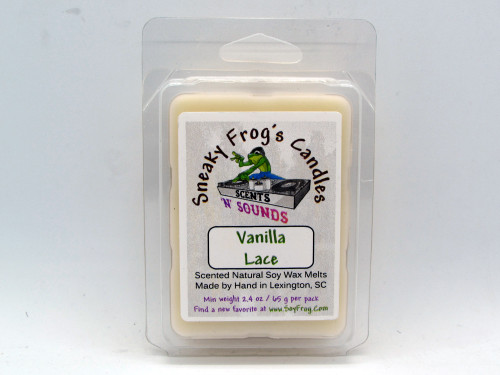 Vanilla Lace Scented Soy Wax Melts -- Hand Poured