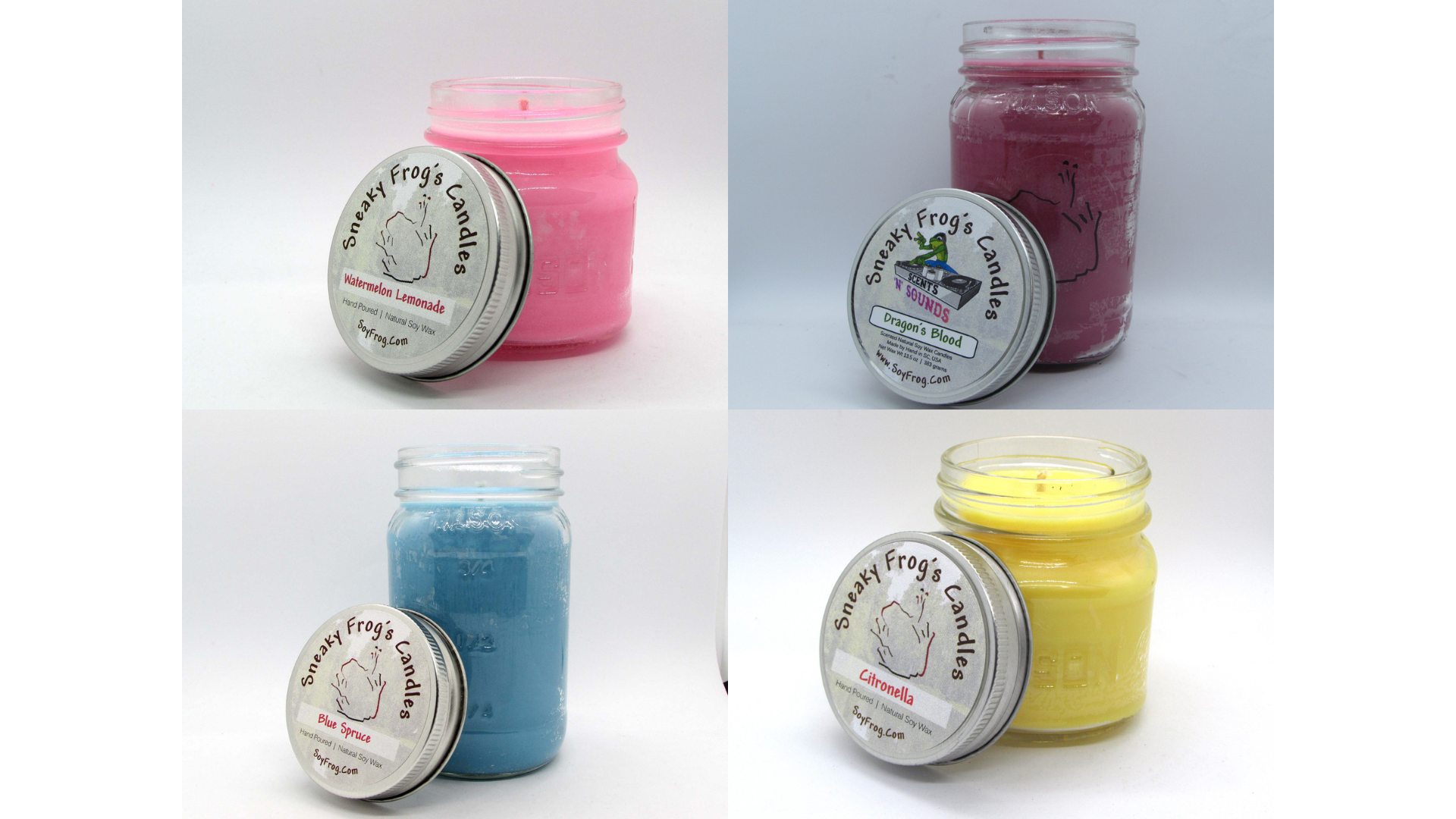 Classic Mason Jar Candles