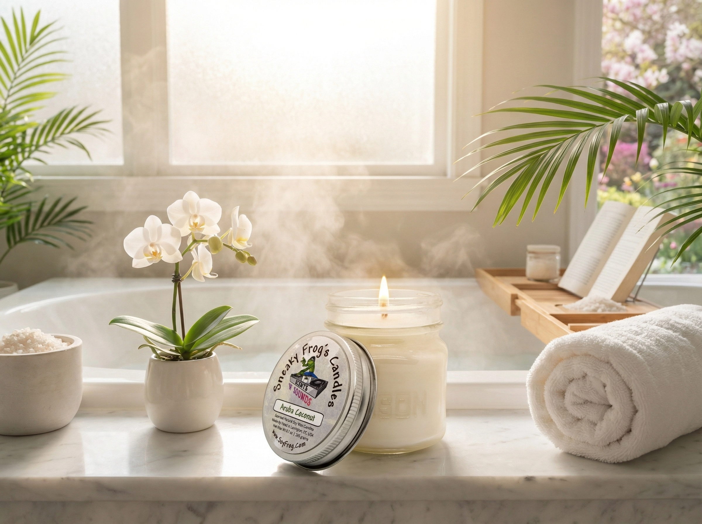 Aruba Coconut Soy Wax Candle