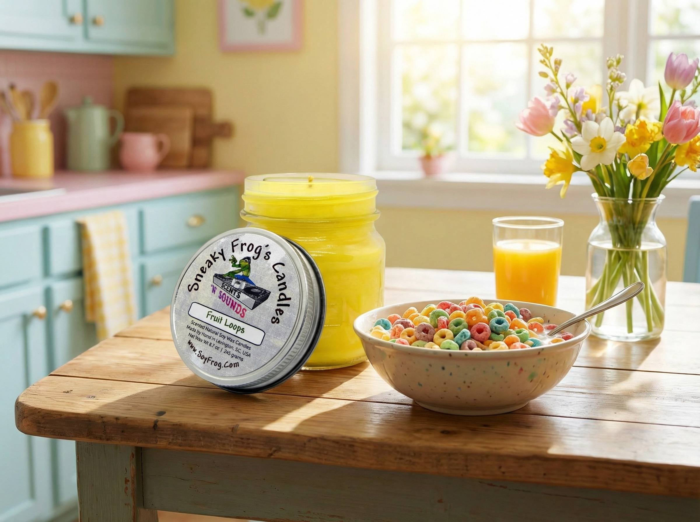 Fruit Loops Soy Wax Candle