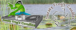Sneaky Frog's Natural Soy Wax Candles