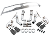 AWE Tuning Track Edition Exhaust Quad Black Tips for 20 Chevrolet Corvette (C8)