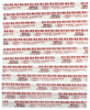 Clevite Plastigage Red Plastigage - 12 Pack (Engine Builders) Bearing Journal