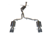 AWE Touring Edition Exhaust w/ Quad Outlet Polished Silver Tips for B8 A5 2.0T