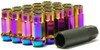 Wheel Mate Muteki SR48 Open End Lug Nuts - Set of 20 - Neon / 12x1.5 / 48mm