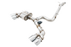 AWE SwitchPath Exhaust with 102mm Chrome Silver Tips for Volkswagen MK7 Golf R