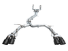 AWE Track Exhaust w/Diamond Black Tips for 19-23 Audi C8 S6/S7 2.9TV6 AWD