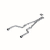 MBRP 3in Race Cat-Back w/Tips For 17-23 Dodge Charger 5.7L 6.2L Hellcat 6.4L SRT