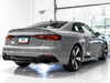 AWE Touring Edition Exhaust Diamond Black RS-style Tips for Audi B9 RS 5 Coupe