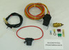 NEW ELECTRIC COOLING FAN WIRING INSTALL KIT 185/165 THERMOSTAT 50 AMP RELAY