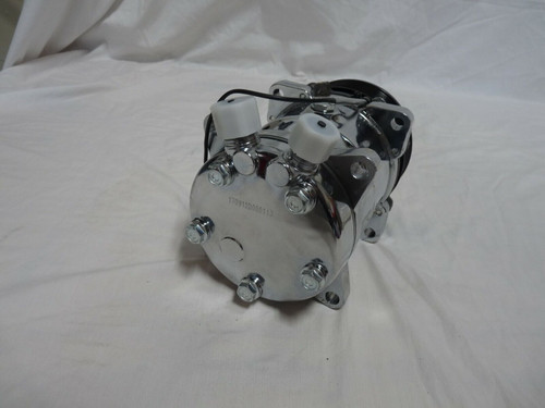 Chrome Sanden compressor 508 Serpentine belt a/c air conditioning 134a 7 RIB NEW Chrome Sanden compressor 508 Serpentine belt a/c air conditioning 134a 7 RIB NEW