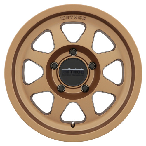 Method Wheels MR701  17x8.5  0mm Offset  5x5  71.5mm Centerbore  Method Bronze Method Wheels MR701  17x8.5  0mm Offset  5x5  71.5mm Centerbore  Method Bronze