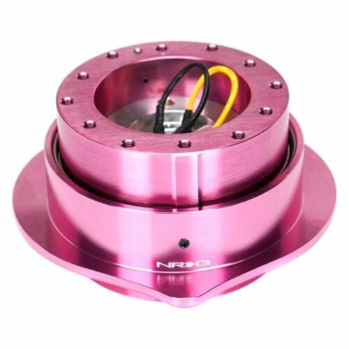 NRG Innovations SRK-143PK Heart Shape Pink Quick Release