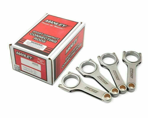 Manley Steel H Beam Connecting Rods 14081-4  5.875 Length For Ford Eco Boost