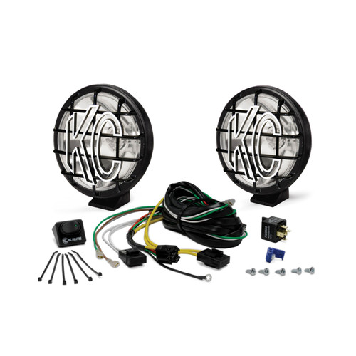 KC HiLiTES 152 Apollo Pro 6" 2x100W Round Fog Beam Lights