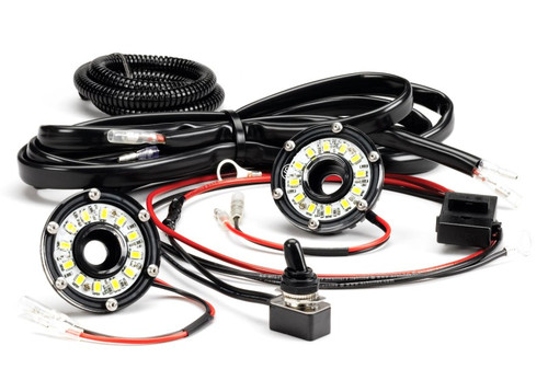 KC HiLiTES Cyclone Under Hood Lighting Kit LED 2in. Universal Fits Jeeps