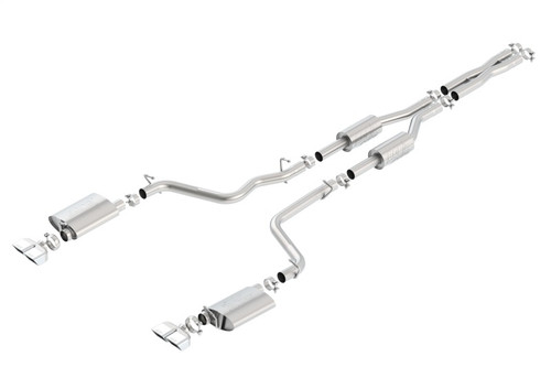 Borla 2.5in. ATAK CB Exhaust System For 09-14 Dodge Challenger R/T 5.7L RWD 2Dr