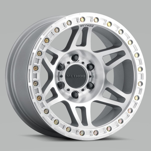 Method MR106 Beadlock 17x9 -44mm 6x5.5 108mm CB Machined/Clear Coat Wheel