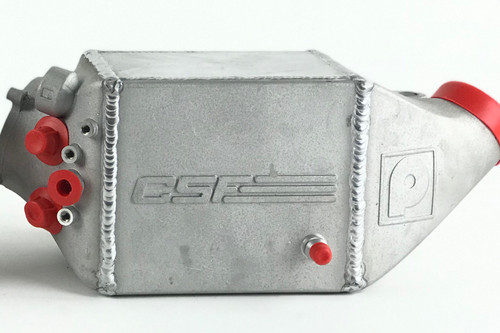 CSF Twin Charge-Air-Cooler Set Raw Finish For 12-16 BMW M5 (F10)