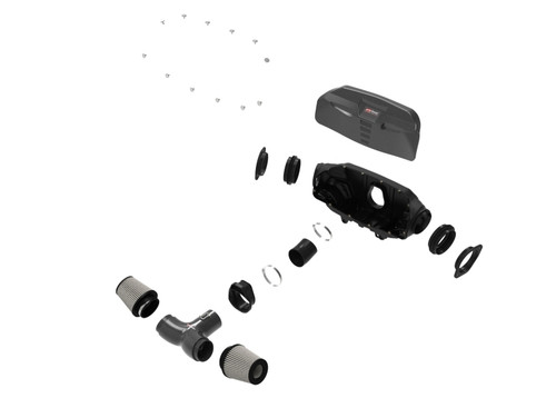 aFe Black Series CF Cold Air Intake w/ Pro DRY S Filters for 2020 Corvette C8